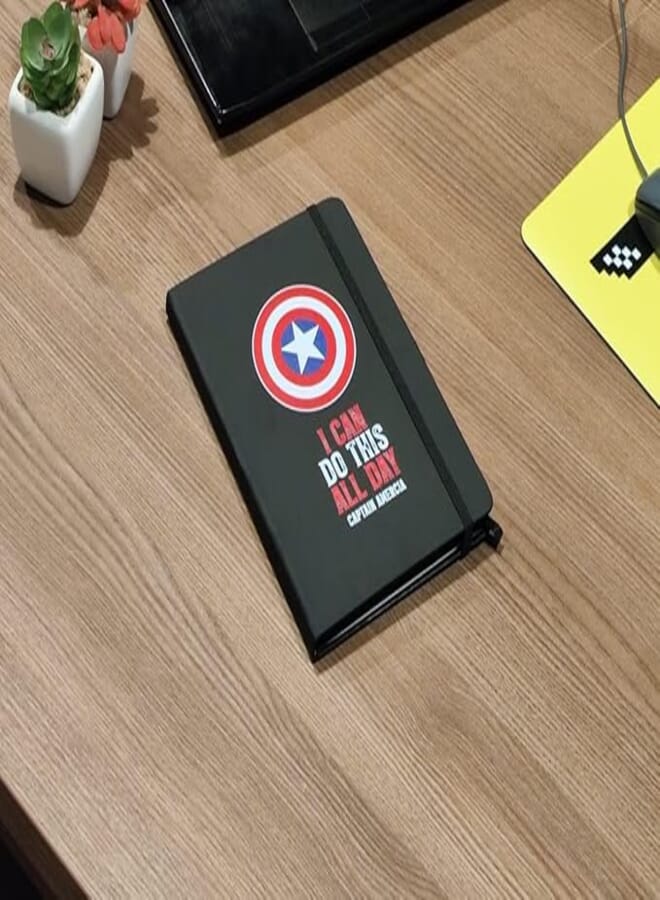 PIX Captain America A4 UV Print Notebook